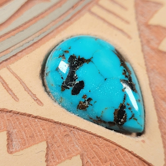 Michael Charlie Pottery Southwest Vase Navajo Native American Etched 6"H 7"W - Picture 13 of 16